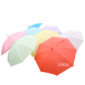 Wholesale Cheaper Price Promotion Price OEM Logo  Up Collapsible 3 Fold Small Manual Outdoor Rain UV Sun Kids Umbrella With Logo