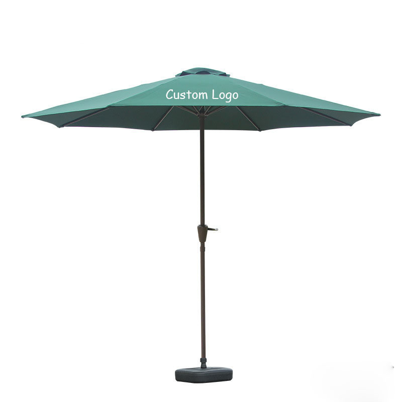 Cheap Outdoor Sunshade Waterproof Printed Promotional Advertising Sport Beach Parasol Umbrella Protects The Head From The Sun