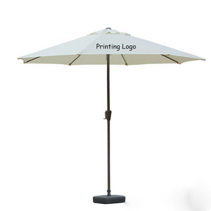 Cheap Outdoor Sunshade Waterproof Printed Promotional Advertising Sport Beach Parasol Umbrella Protects The Head From The Sun