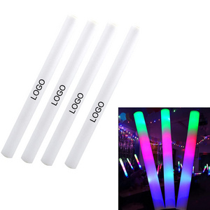 NUOXIN Supply Custom Colorful 3 Model Flashing Change Foam Led Glow Sticks Light Sticks For Party Wedding