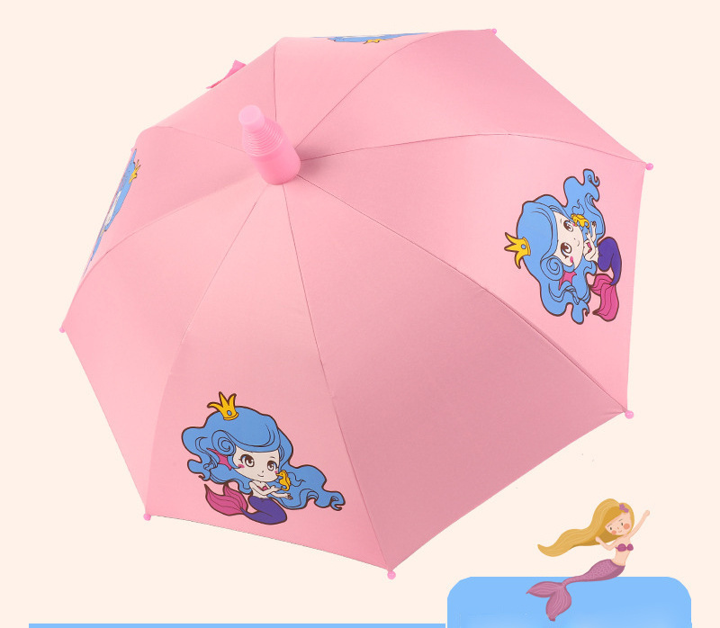 Wholesale vinyl sunscreen automatic open cartoon Manufacturer Supply Kids Umbrella for boys and girls