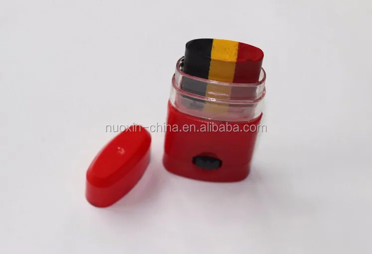 Wholesale Germany France Spain Italy Colorful Football Fans Face Flag Paint Cheering Accessories