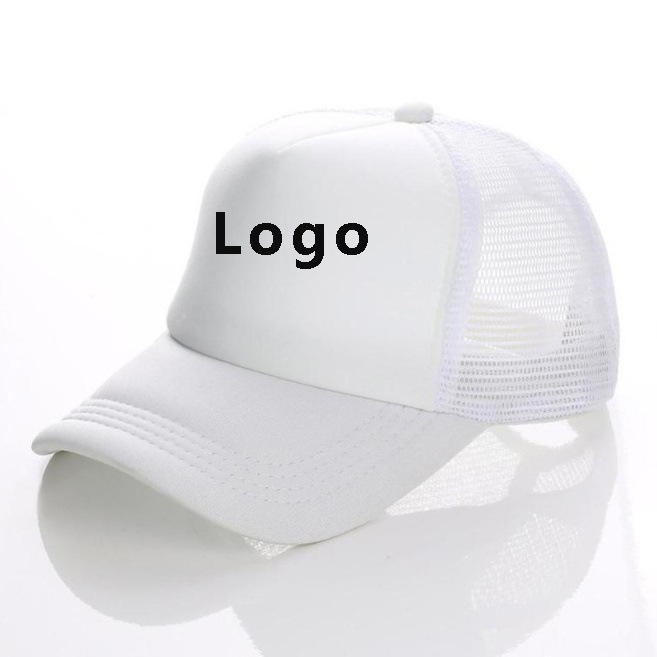 Promotional  Caps Custom Logo  Embroidery Baseball Net Rope Mesh Foam Trucker Hat And Cap