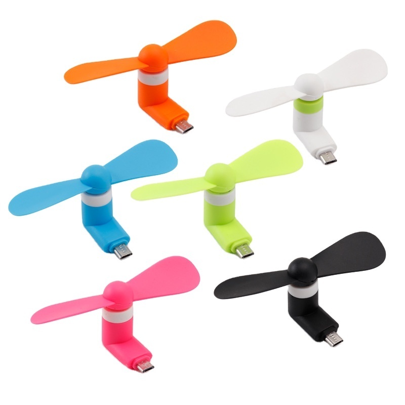 Summer USB fans Gadgets Portable Mini rechargeable Flexible Plastic Cell Phone Air Cooler usb hand fan For Laptop Power Bank