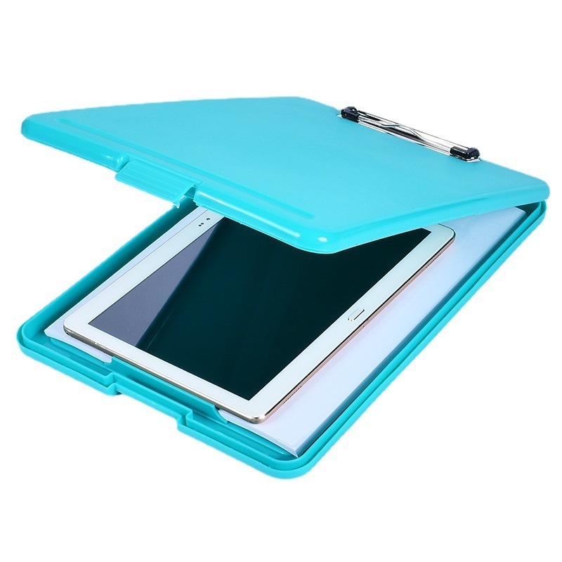 Factory High Quality Clipboard With Storage And Clear Plastic File Paper Cover Paper File Holder