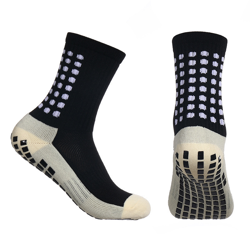 Wholesales Custom Grip Athletic Anti-slip Grip Football Sports Soccer Short Socks