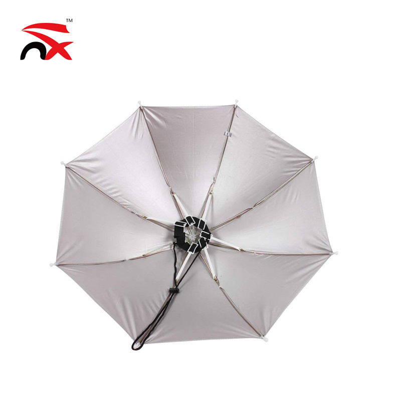 Wholesale Sun Black Umbrella Hat Cap on Outdoor