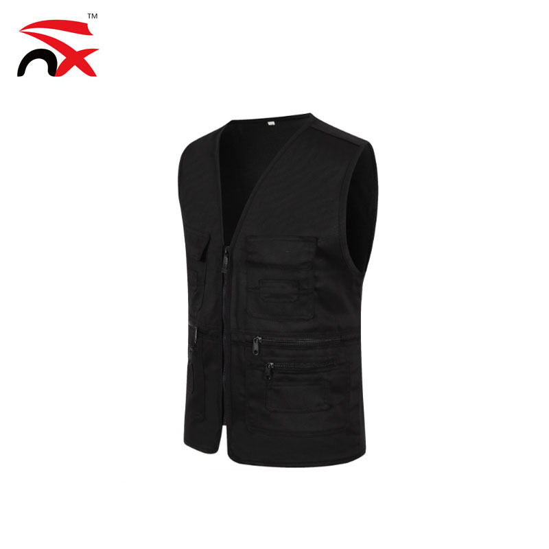 Wholesale Custom Travel Work Multi Pocket Vest With any Logo