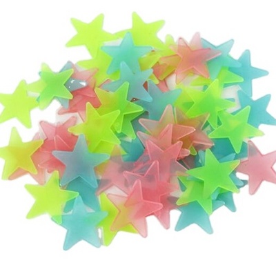 PVC Luminous Wall Star Stickers Glowing Star in the Dark Stars Night Glow