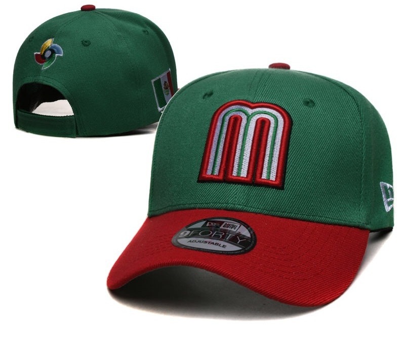 Wholesale Snapback Embroidered Mexico Caps Hip Hop Letter M Baseball Hats