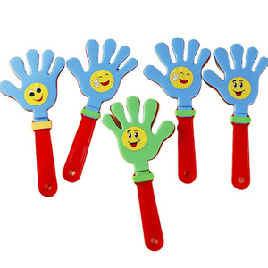 Factory Promotional Customized logo Plastic Hand Clapper Noise Maker for Football Fan Cheering