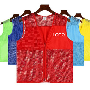 Oem Custom Logo Men Women Volunteer Work Vest Clothes Waistcoat Vest for Men