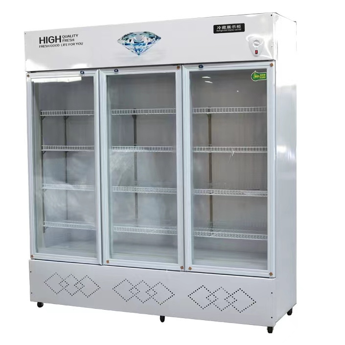 Comercial glass door display Refrigerator Beverage Display Coolers Pepsi beverage Refrigerator