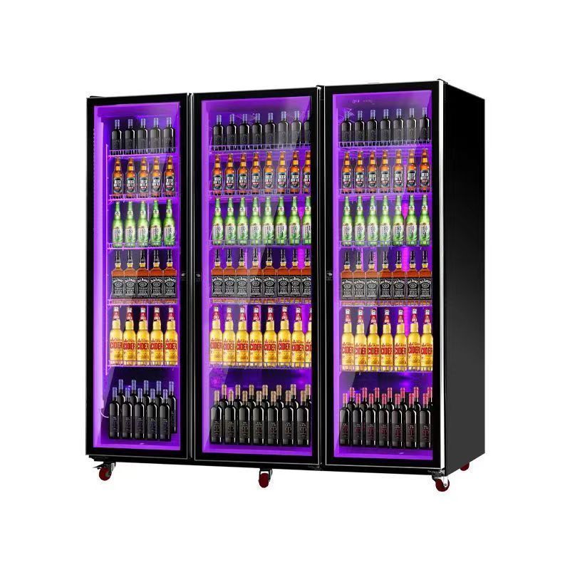 Comercial glass door display Refrigerator Beverage Display Coolers Pepsi beverage Refrigerator