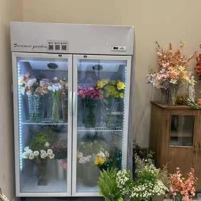 Made In China Luxury Commercial Flower Cabinet Refrigerator