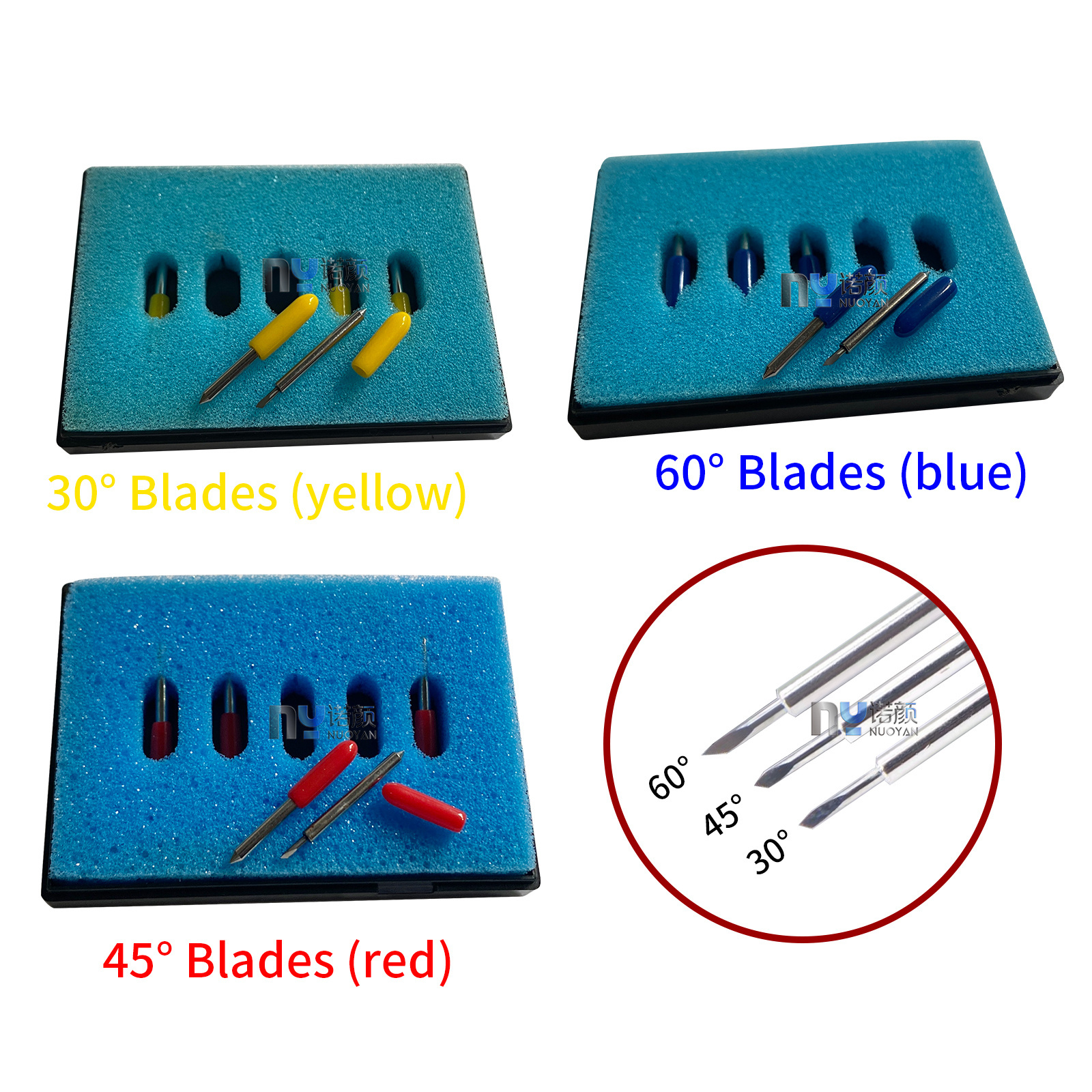 High Quality 30/45/60Degree Blades Knife for Roland GCC Redsail Liyu Jaguar Vinyl Cutter Cutting Plotter