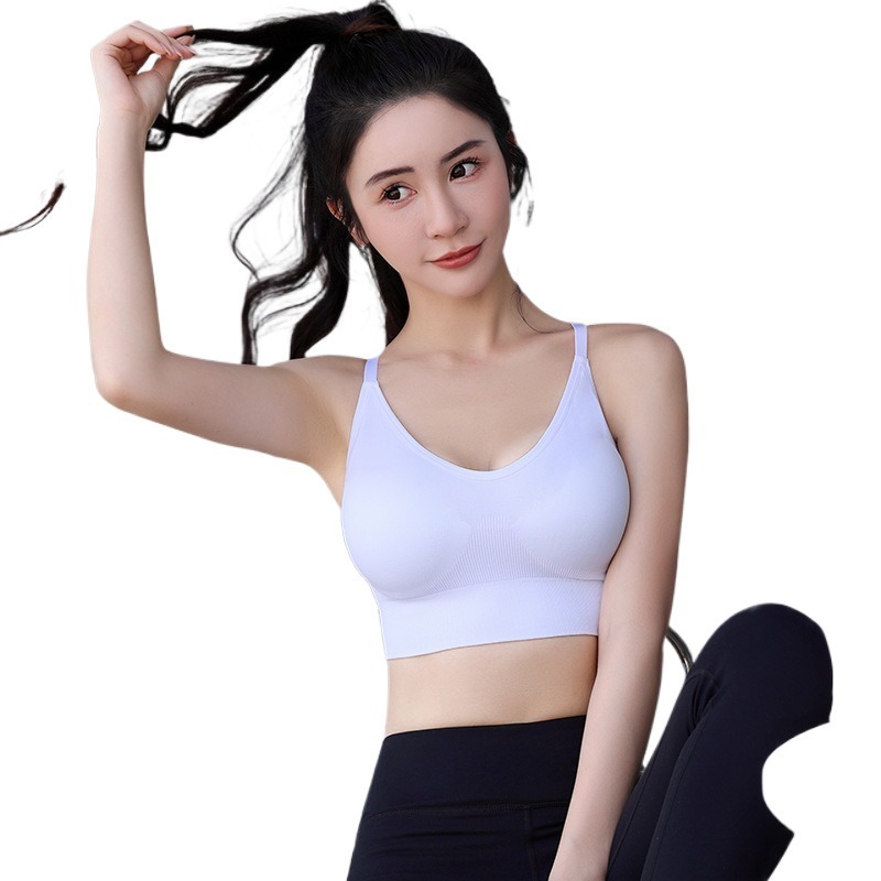 Women's Sports Underwearubeauty Back Sling Integrated Cup Sticky Mixed Bra For Women Wholesale