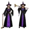 Creative Scary Cool Duo Best Scary Sexy Halloween Witch Costumes For Women Adult Cheap Cute Cosply Paty Costumes