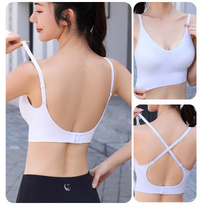 Women's Sports Underwearubeauty Back Sling Integrated Cup Sticky Mixed Bra For Women Wholesale