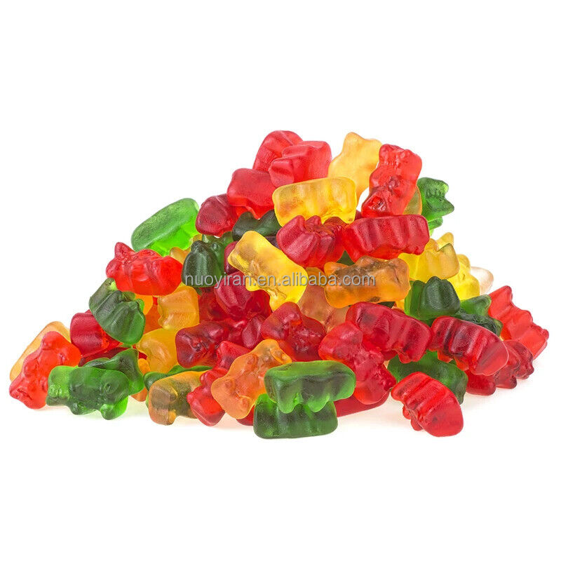 Candy manufacturer wholesale bulk 3D and 4D mixed fruit flavor sweet and sour gummies