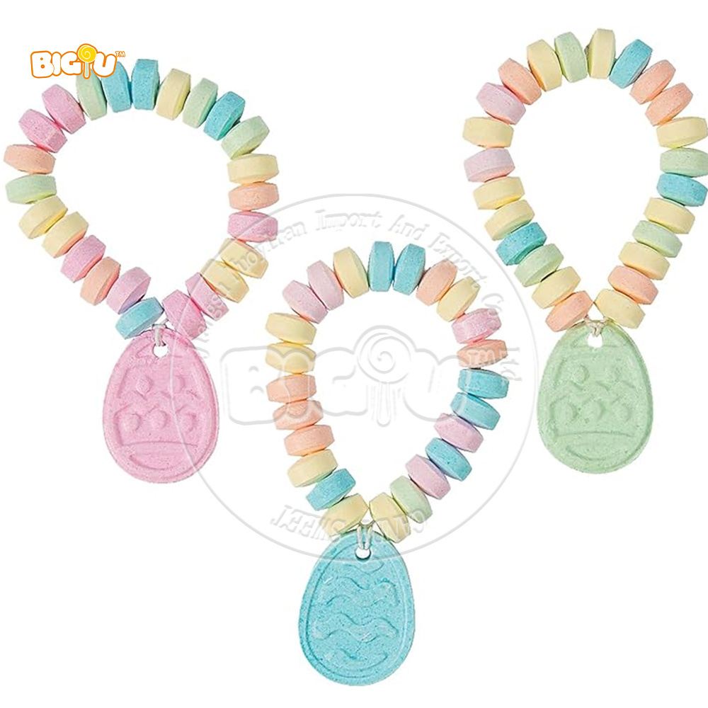 Factory hot selling necklace/bracelet/watch pressed sweet hard candy sweets snacks