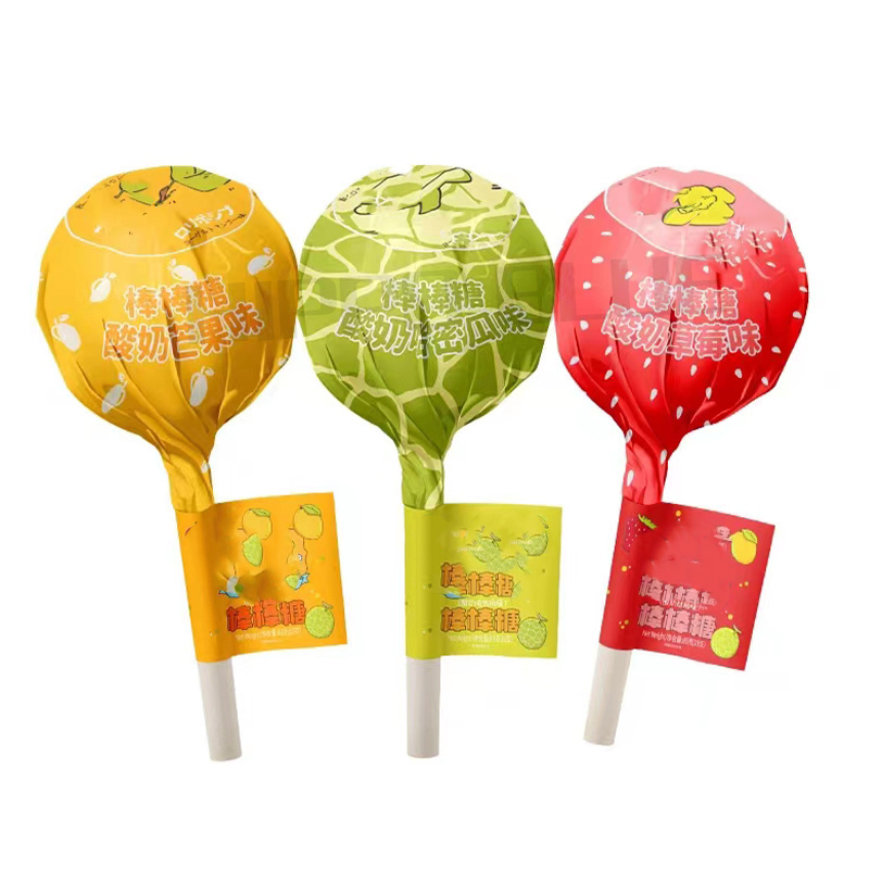 China candy factory Big bom lollipops giant lollipops and mini fruity lollipops sweet candy wholesaler