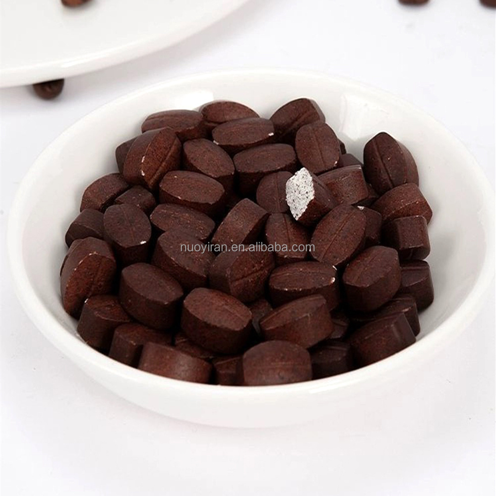 Candy Factory Direct sale Custom Personal label hot sale coffee candy high quality coffee taste tablet candy