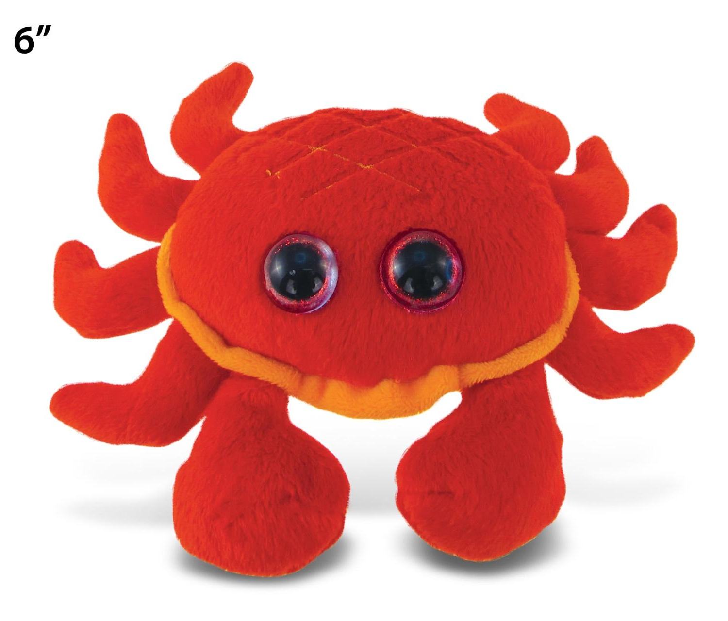 Ocean sea animal stuffed big eyes plush crab soft toy