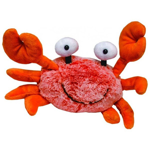 Ocean sea animal stuffed big eyes plush crab soft toy