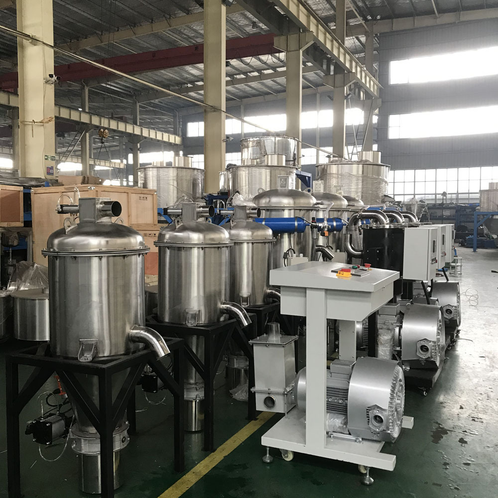 High quality powder feeder long distance material handling equipment stainless steel hopper vacuum conveyors