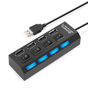 Wholesale high speed in desk charging charger 7 4 port por USB 2.0 hub