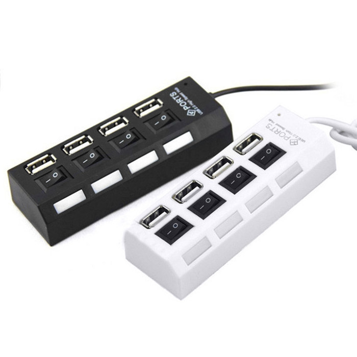 Wholesale high speed in desk charging charger 7 4 port por USB 2.0 hub