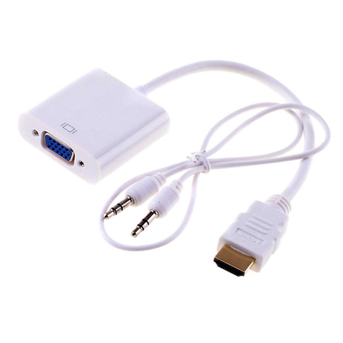 1080P Male to female vga hdmi converter hdmi to vga with audio cable hdmi vga adapter