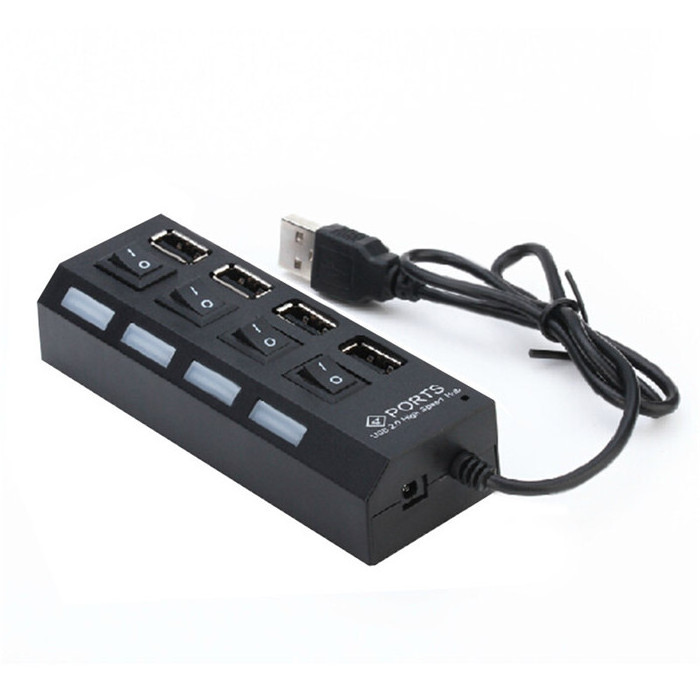 Wholesale high speed in desk charging charger 7 4 port por USB 2.0 hub