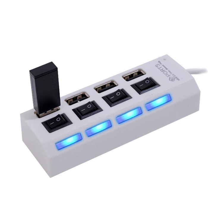 Wholesale high speed in desk charging charger 7 4 port por USB 2.0 hub