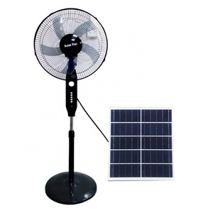 Solar Panel Fan Portable Electric Solar Energy Fan With USB and Light