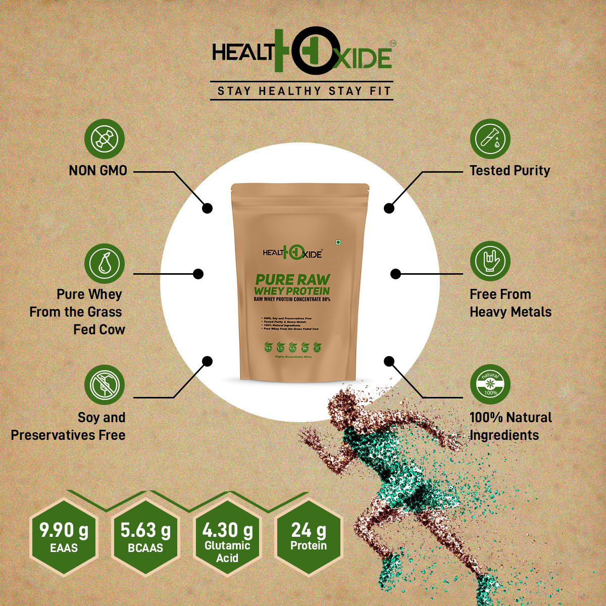 Pure Raw Wholesale Whey Protein Powder