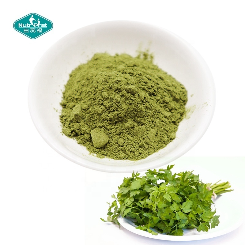 Nutrifirst Solid Extraction Organic Food Grade Vegetable Extract Freeze Dried Parsley Powder in Bulk