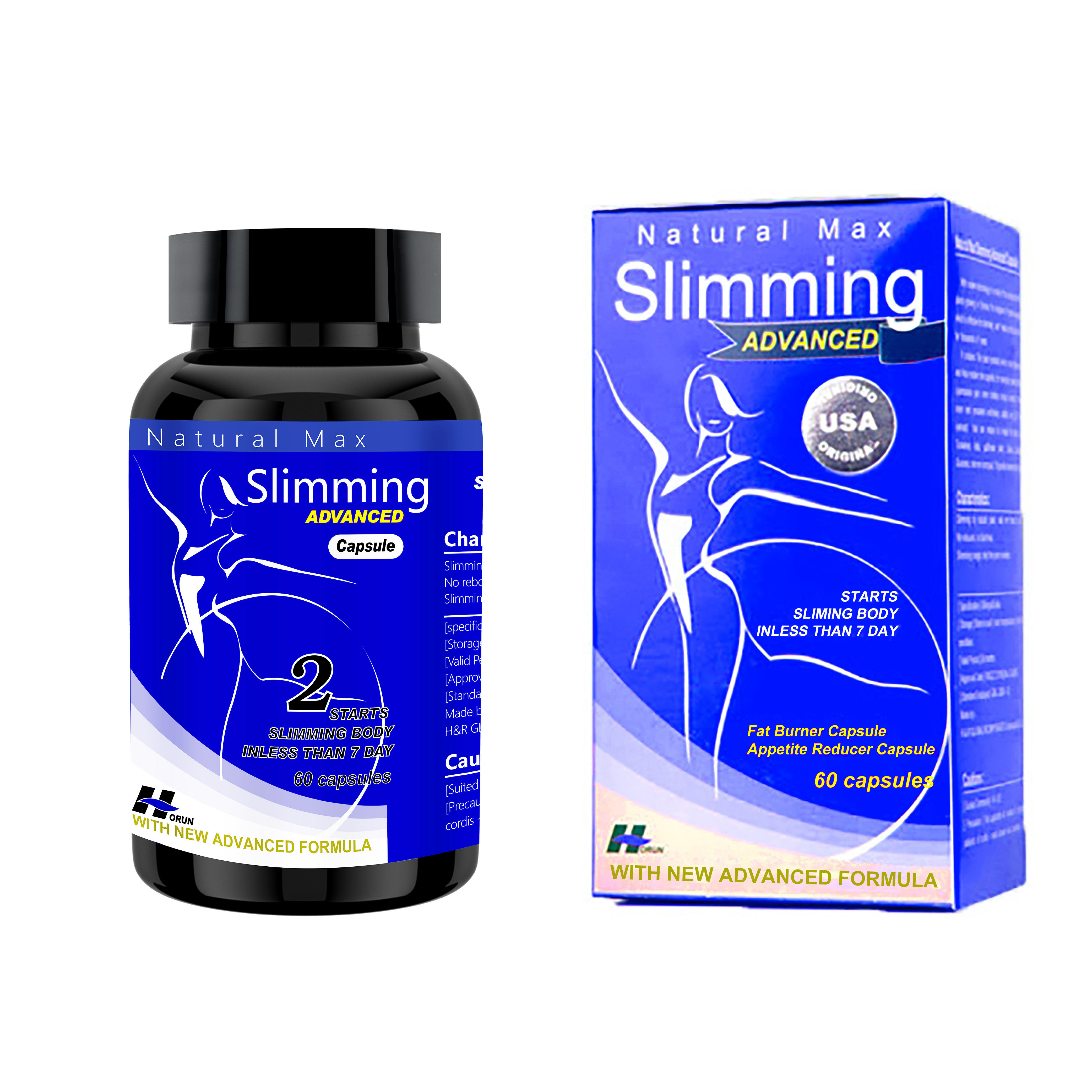 Natural GMP Fat burner pills Herbal Slimming Capsule Herbal Weight loss Capsule