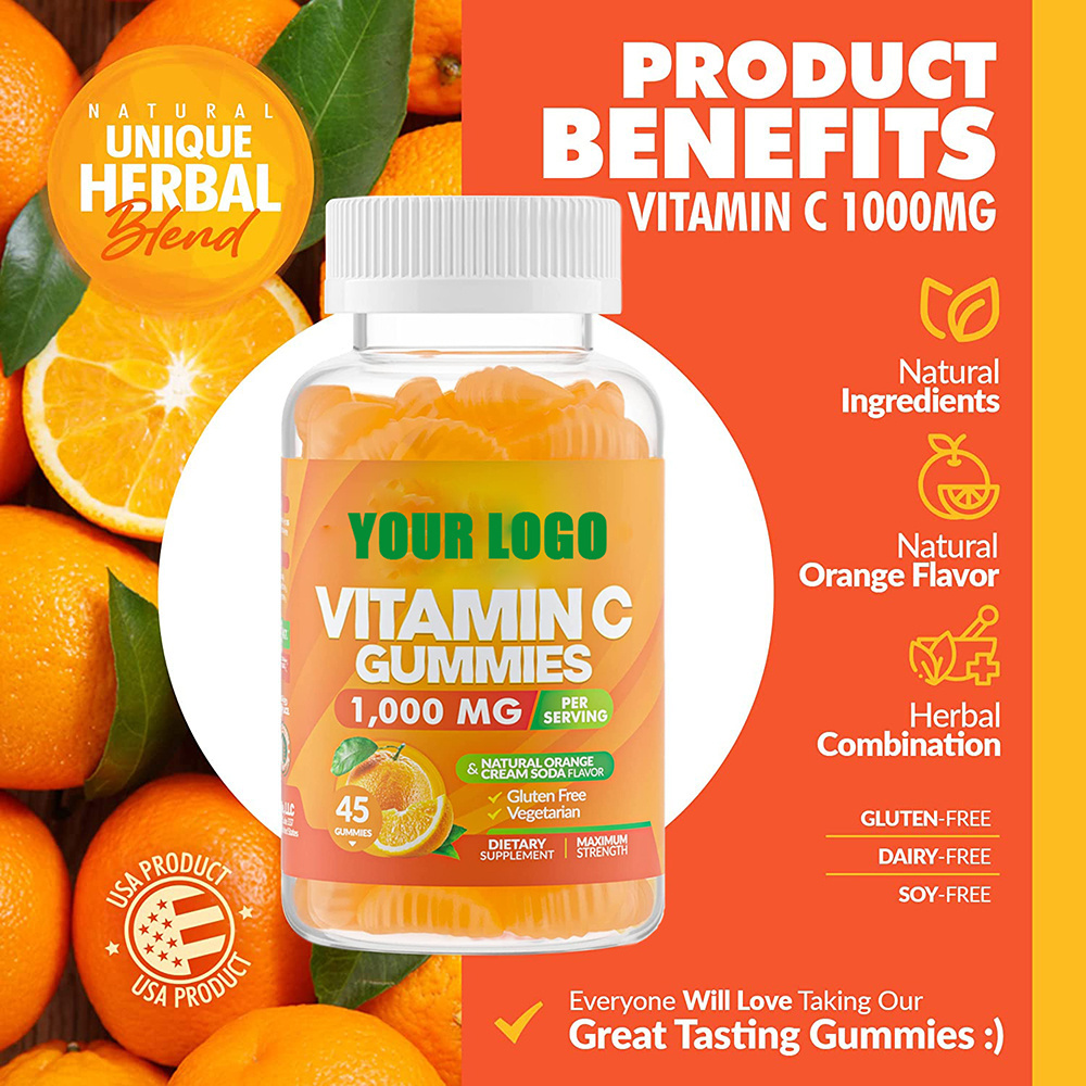 High Quality Immune Health And Antioxidant Support vitaminas Multivitamin Gummies Vitamin C And Zinc Gummy Candy