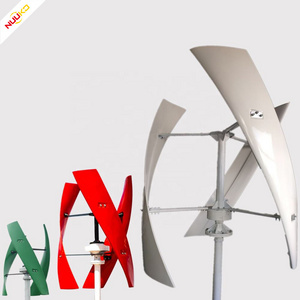 NUUKO Hot Sale 1KW 3KW 5KW 10KW Home VAWT Vertical Axis Wind Turbine Generators