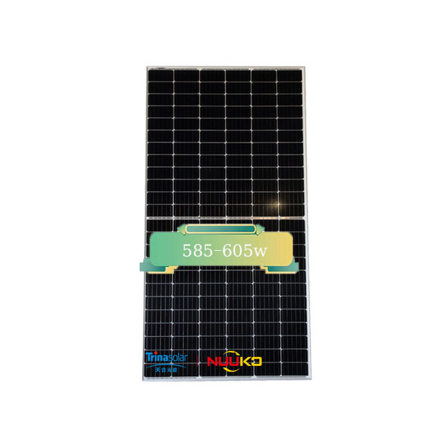 Trina 210cell Half-Cut 600w watt Solar Panel for Solar Energy System