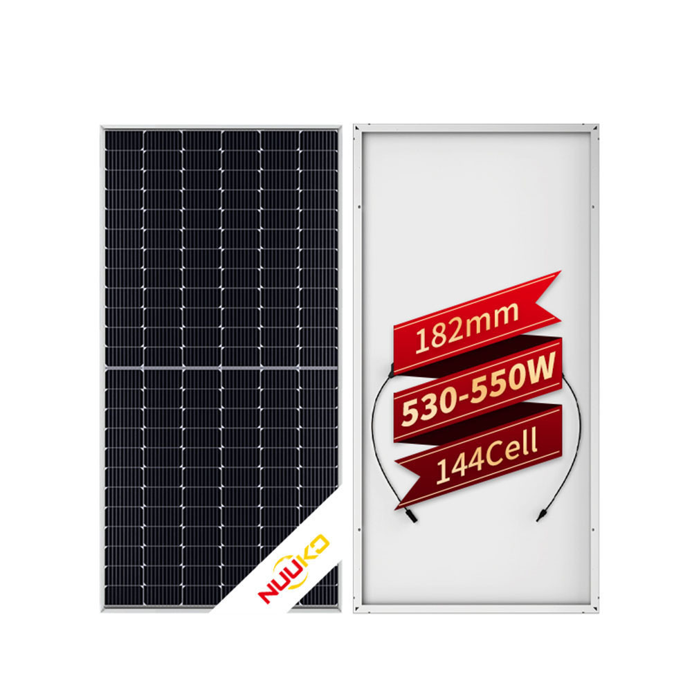 Nuuko Solar Renewable Energy Mono 450W 550W Solar Panel Manufacturer 420W For Solar Distributors