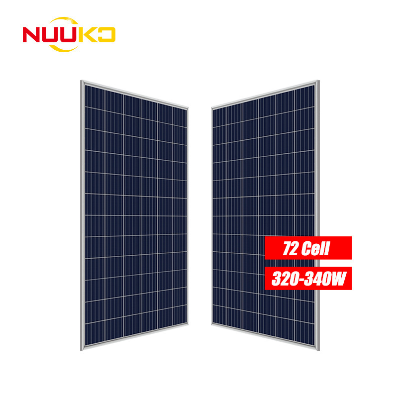 Best Selling Nuuko Poly Solar Panels in 320 330 340 watt Pv Solar Panels in Stock