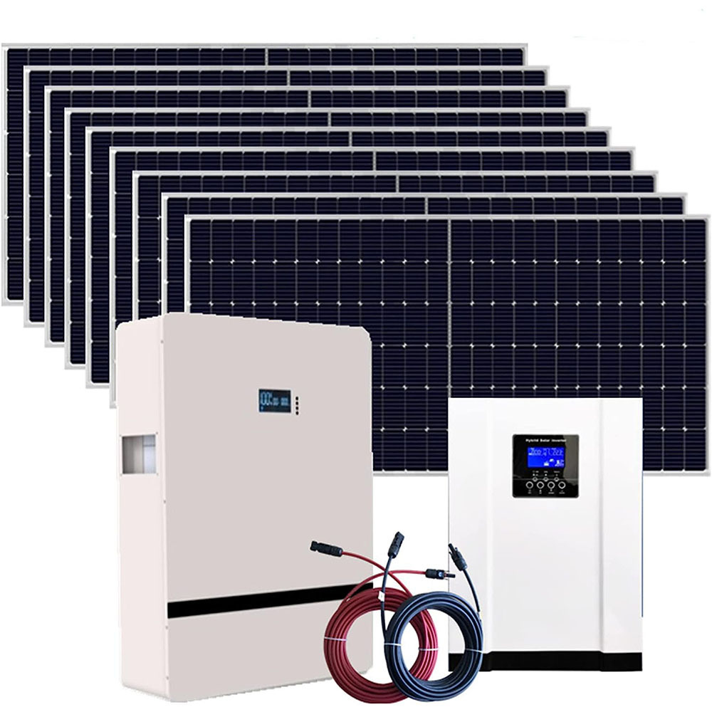 House Camping Energy Storage System Lifepo4 Solar Kits Portable Solar Power Generator All in One Off Grid Mono Solar Panel 25kwh