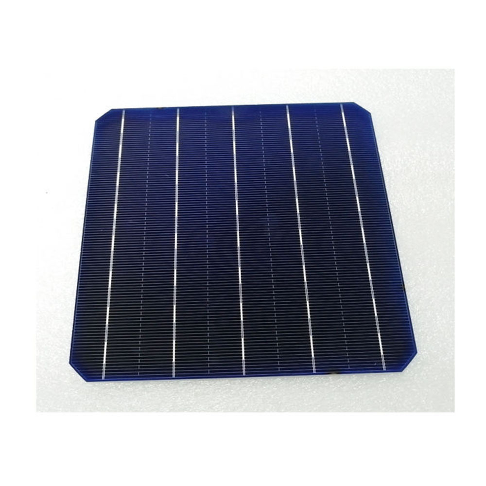 Grade A High-efficiancy solar cell 156.75mm monocrystalline single solar cell for solar panel system