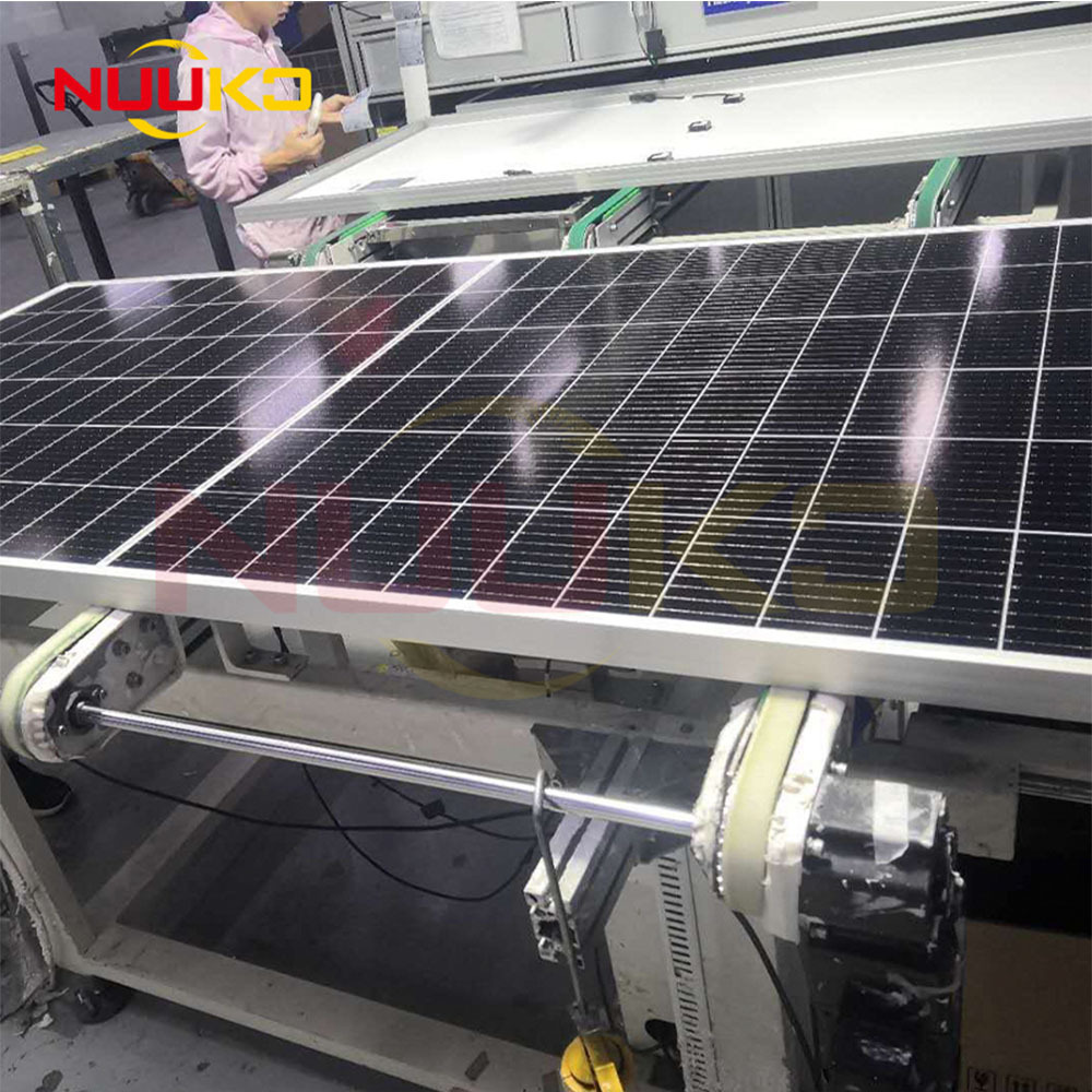 Nuuko solar power panel for houses sun power 800w pv module 400 w 500w bifacial panneaux solaire