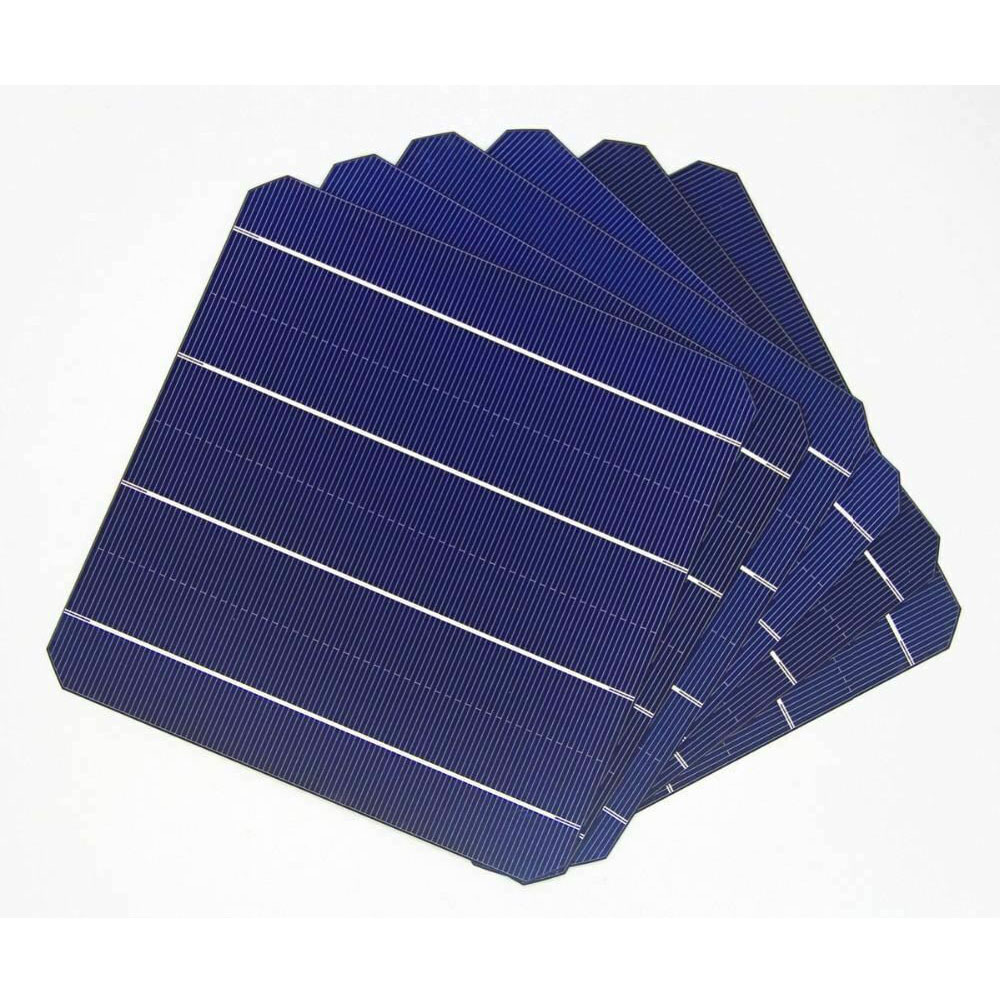 Grade A High-efficiancy solar cell 156.75mm monocrystalline single solar cell for solar panel system