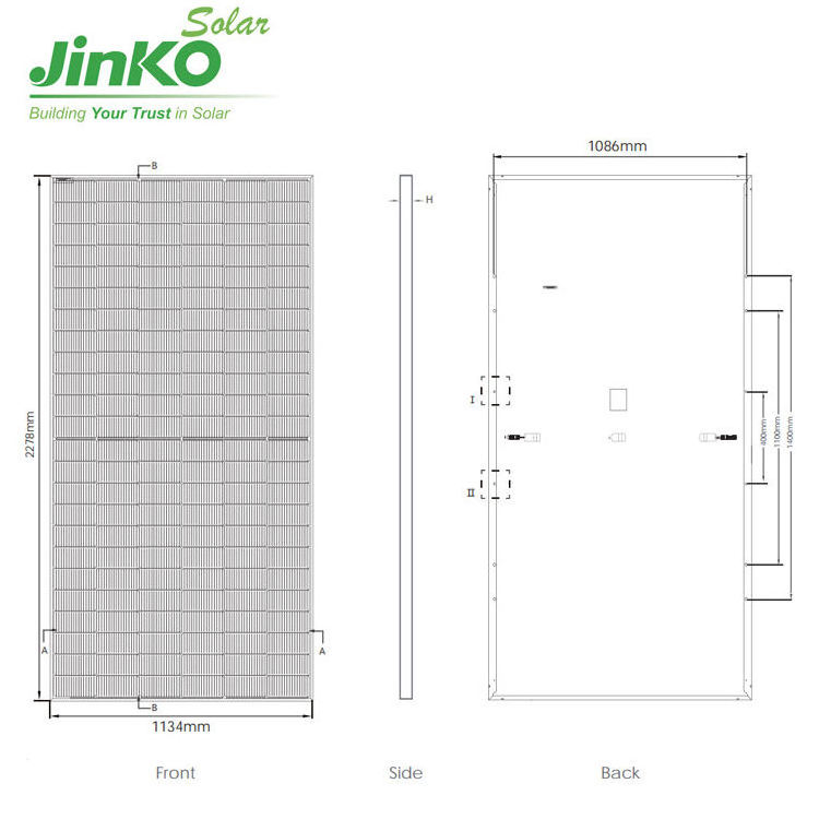 TIER 1 N Type Pv Module 610 Watt 620Watt 630W 1000W Pannello Solare Home Use Module In Solar Panel