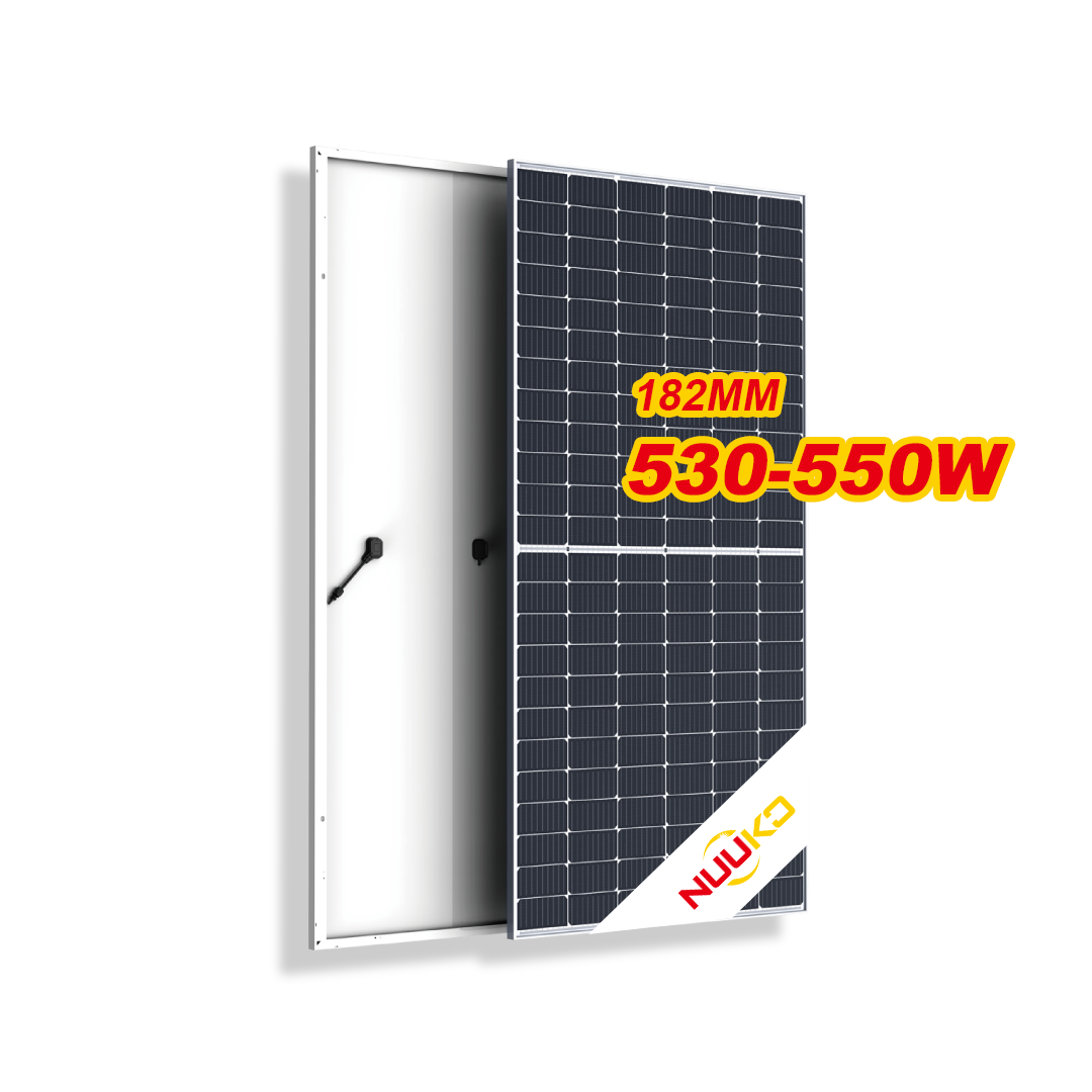 Nuuko 550 Watt Solar Panels Mono PERC Half Cut Solar Panels for Solar Energy Storage System